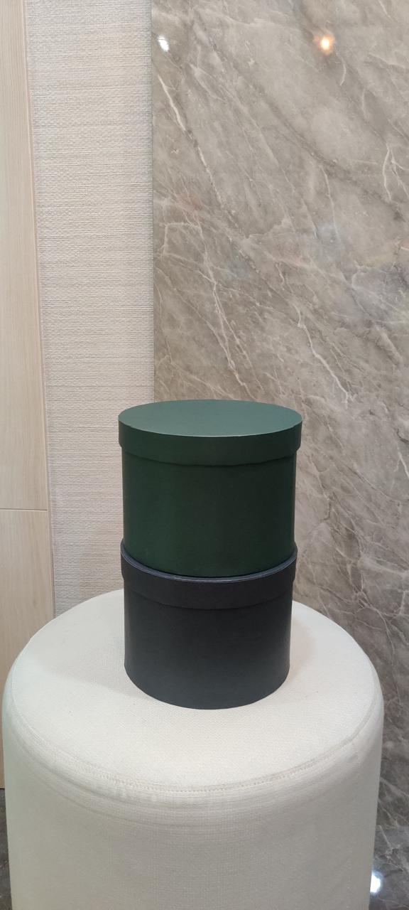 Box Bunga Bloombox Round Bulet